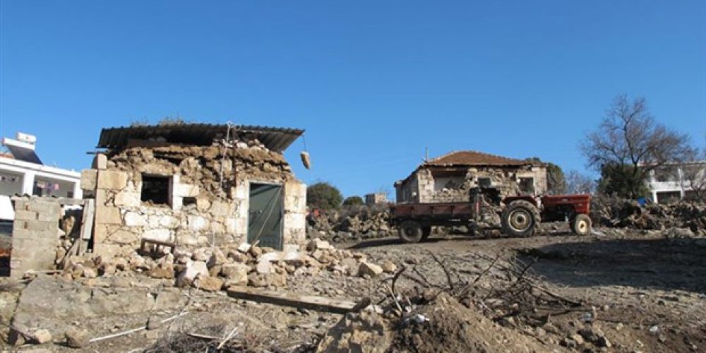 Depremde zarar gören köyleri ziyaret ettik, köylülerle konuştuk